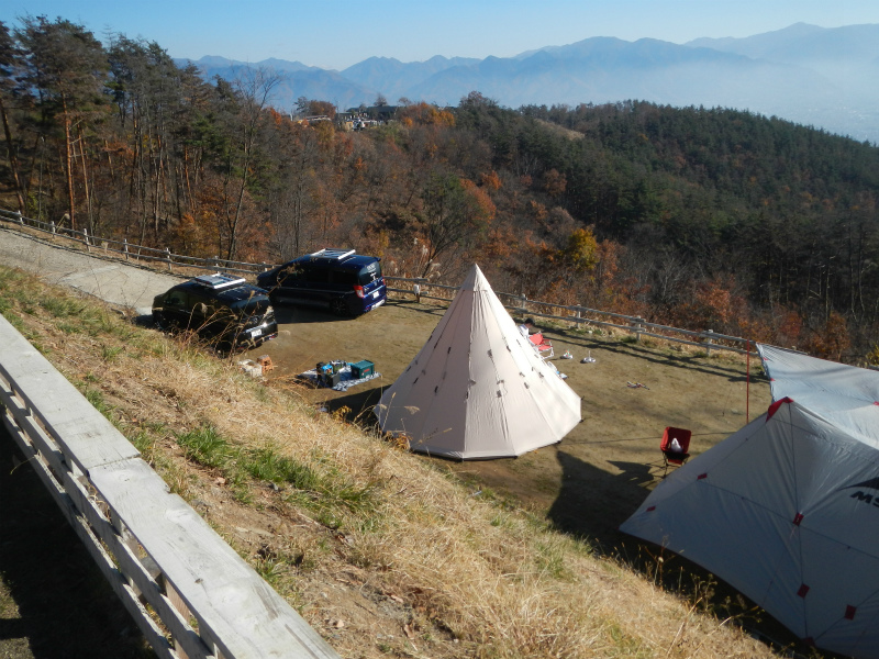 ほったらかしキャンプ場天気